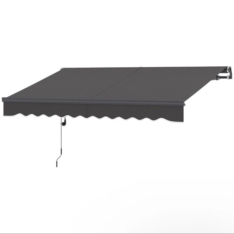 Elektrische Terrassenmarkise 296×250cm Klemmmarkise