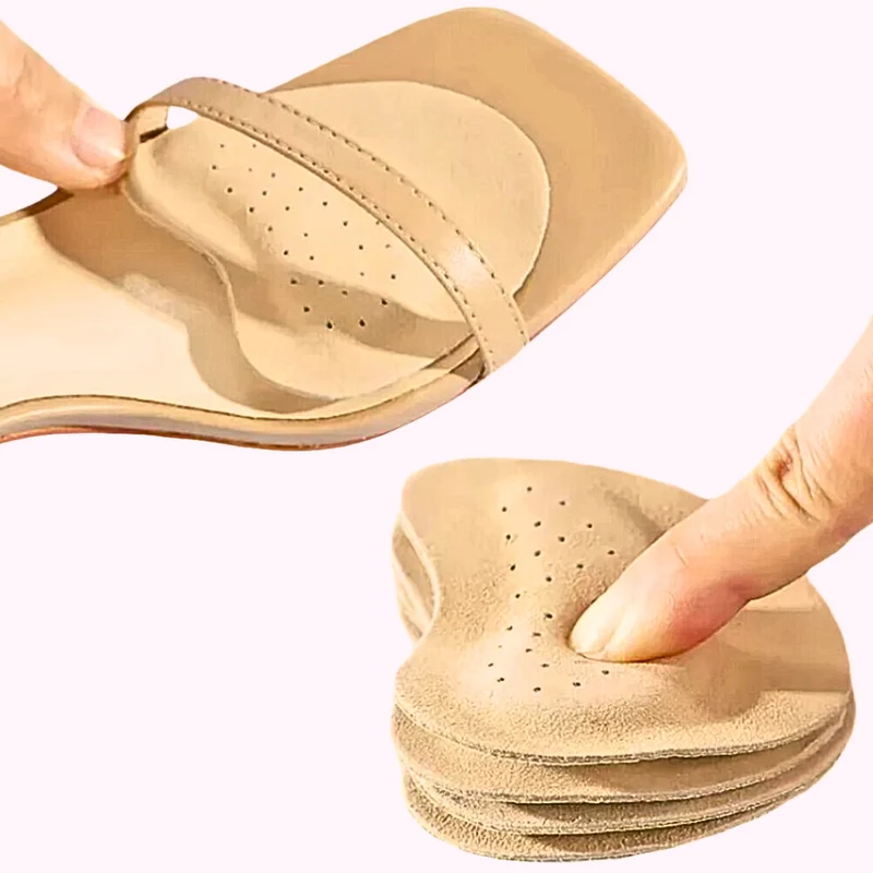 Skanto | Rutschfeste Fußpolster für Sandalen – Schmerzlinderung für Frauen