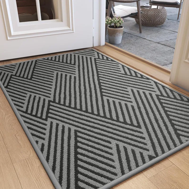 Texturiertes geometrisches Innenbereich-Teppich