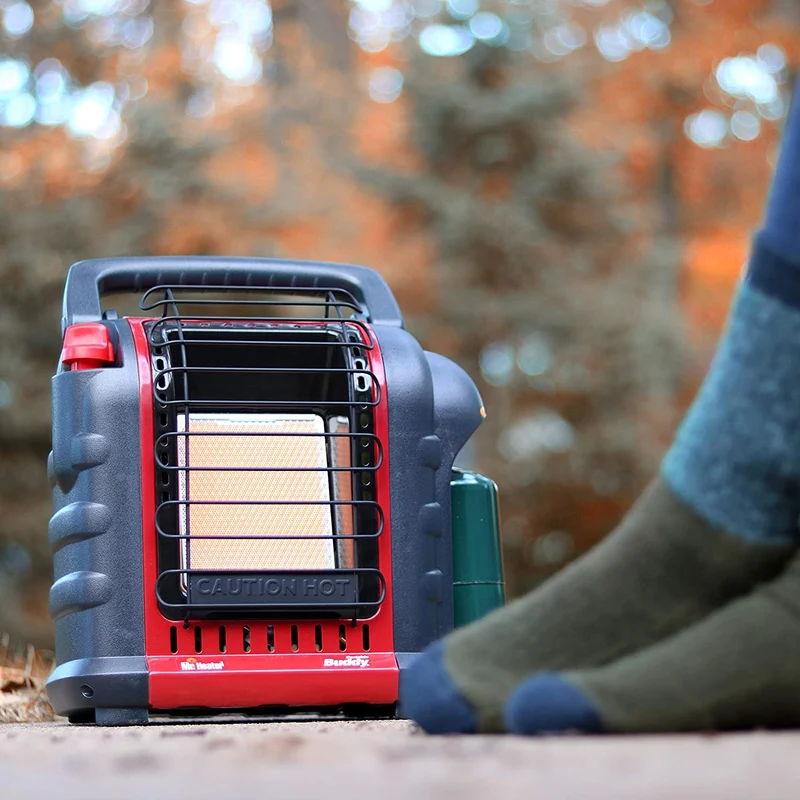 Your outdoor adventures are made warmer with this amazing propane heater