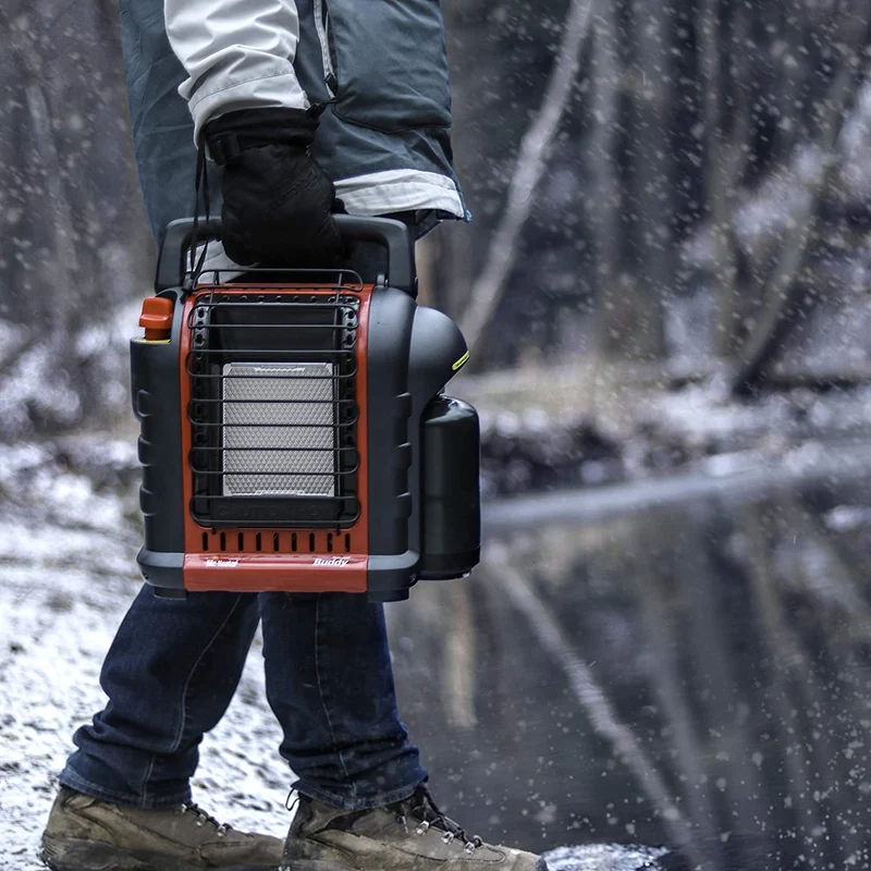 Your outdoor adventures are made warmer with this amazing propane heater