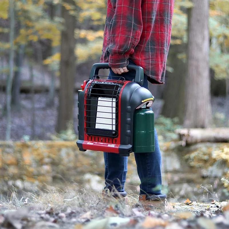 Your outdoor adventures are made warmer with this amazing propane heater