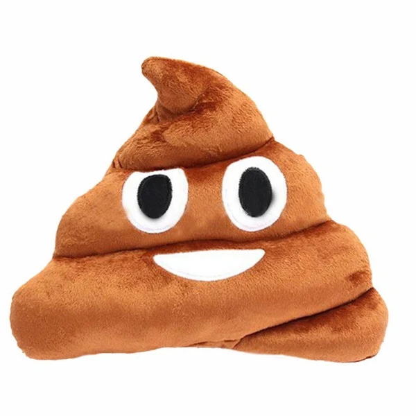 Emoji Poop Pillow