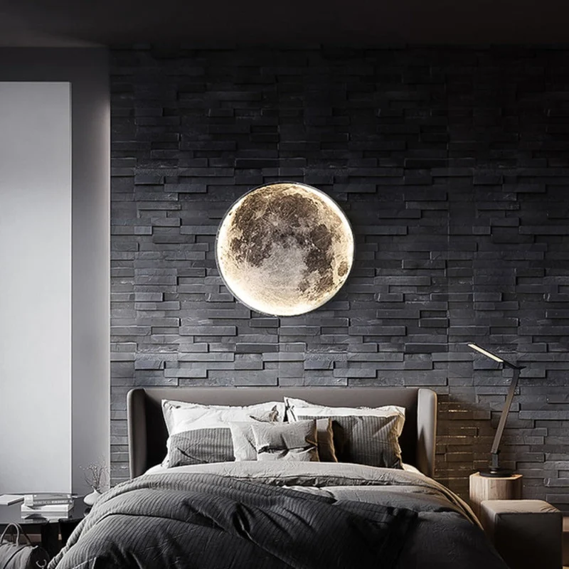 Skanto | 3D LED Mond- oder Erd-Decken- oder Wandlampe
