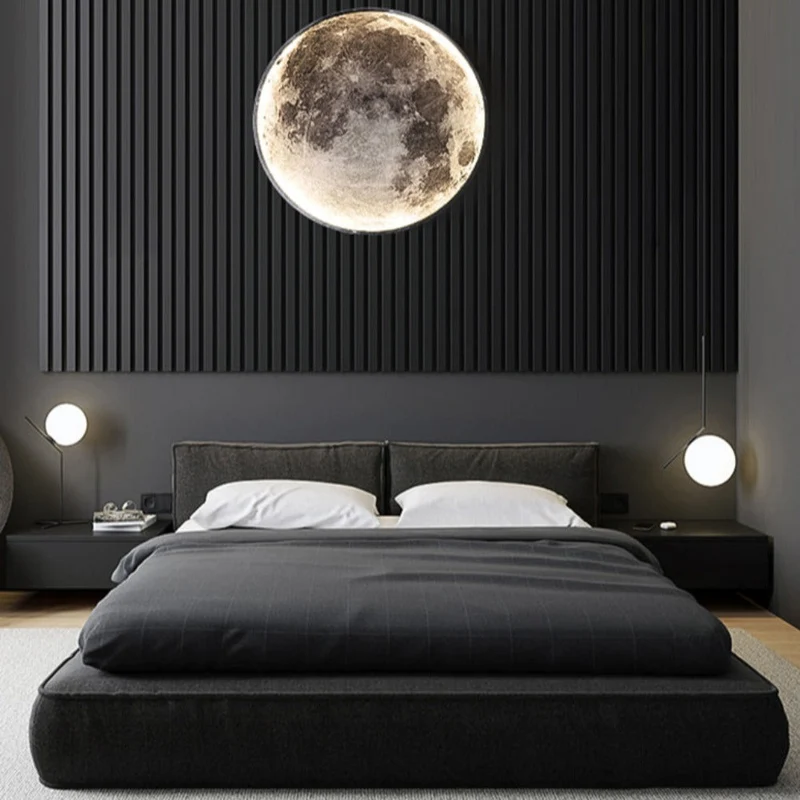 Skanto | 3D LED Mond- oder Erd-Decken- oder Wandlampe