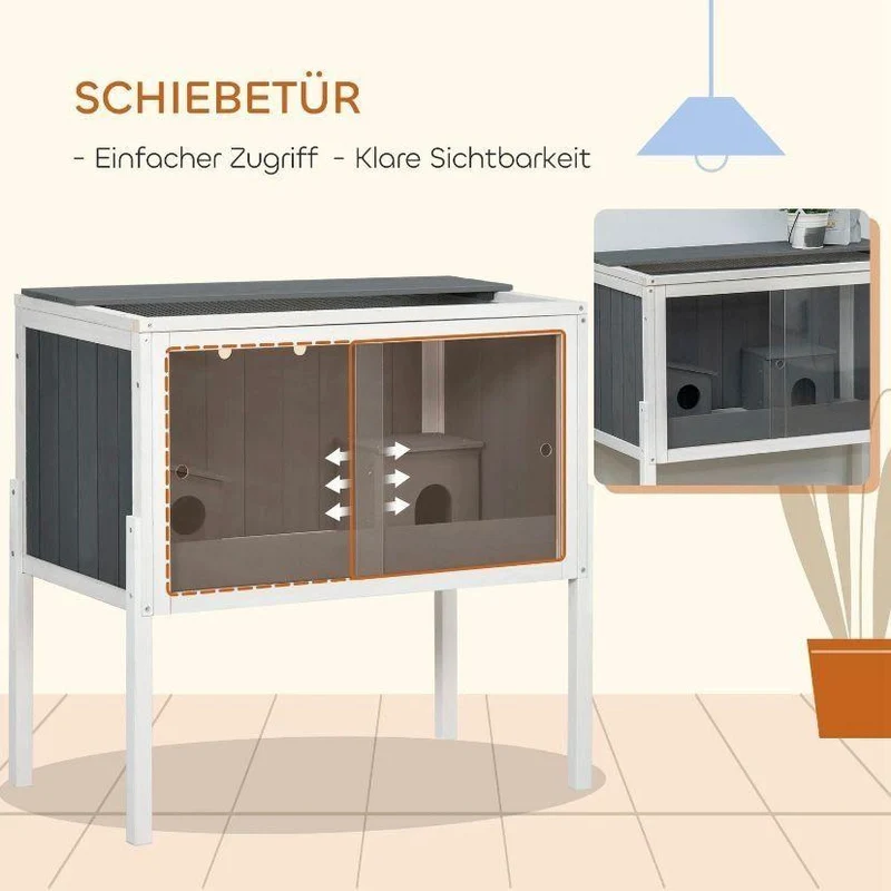Hamsterkäfig Holz Kleintierkäfig Haustiere Hütten