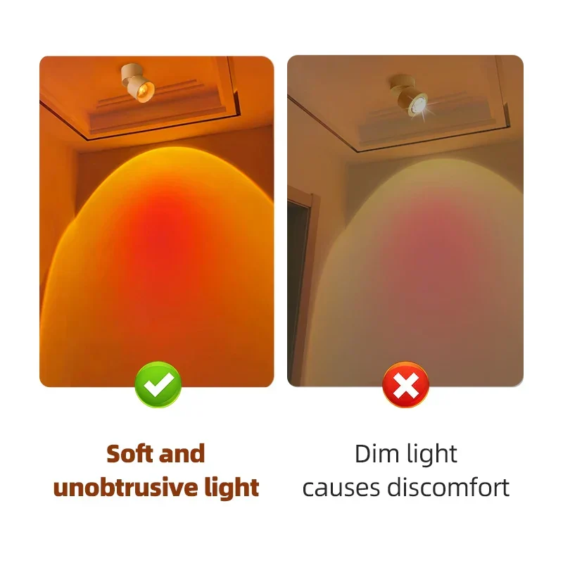 LED Sonnenuntergang Atmosphäre Wandstrahler