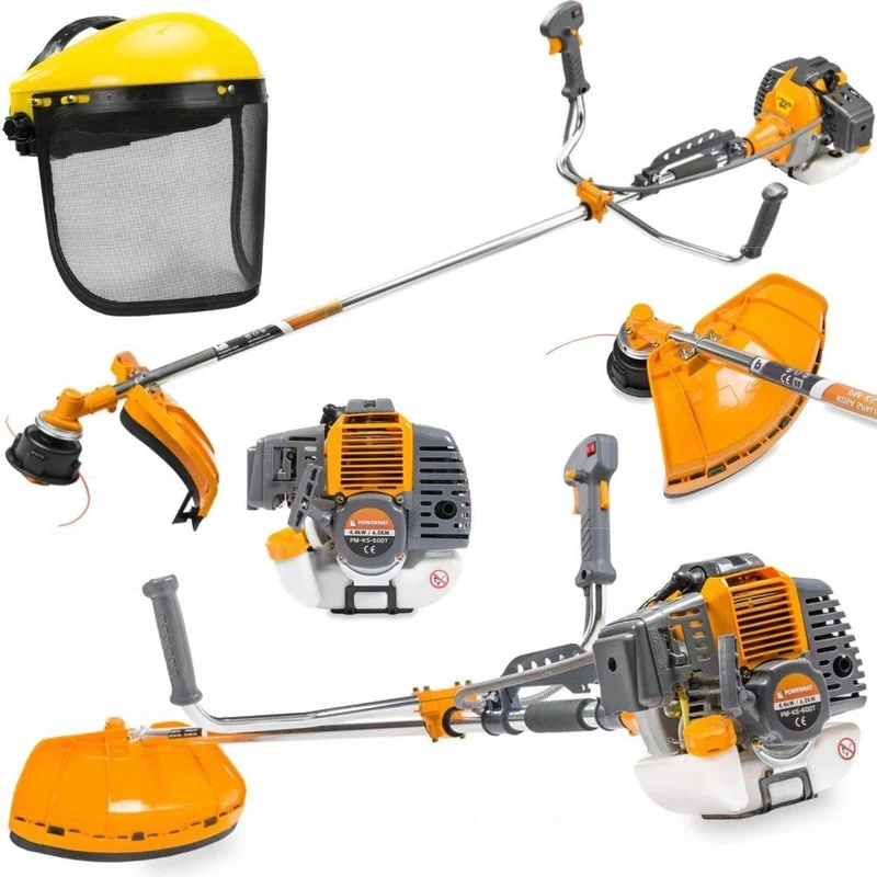 Benzin Freischneider 49cm³ Motorsense 6PS Trimmer