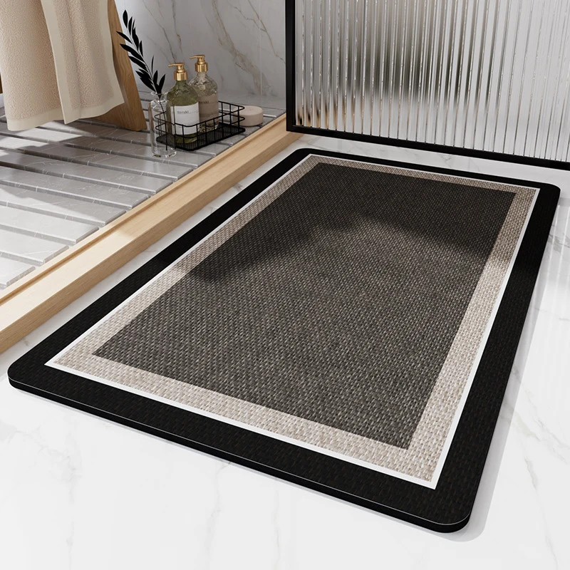 Stylische rutschfeste Badematte