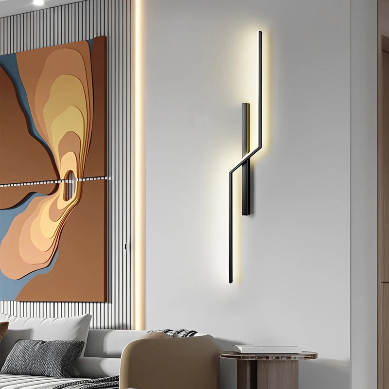 Skanto | Lines Kreative LED Moderne Minimalistische Wandlampe Dekorative Wandleuchten Beleuchtung