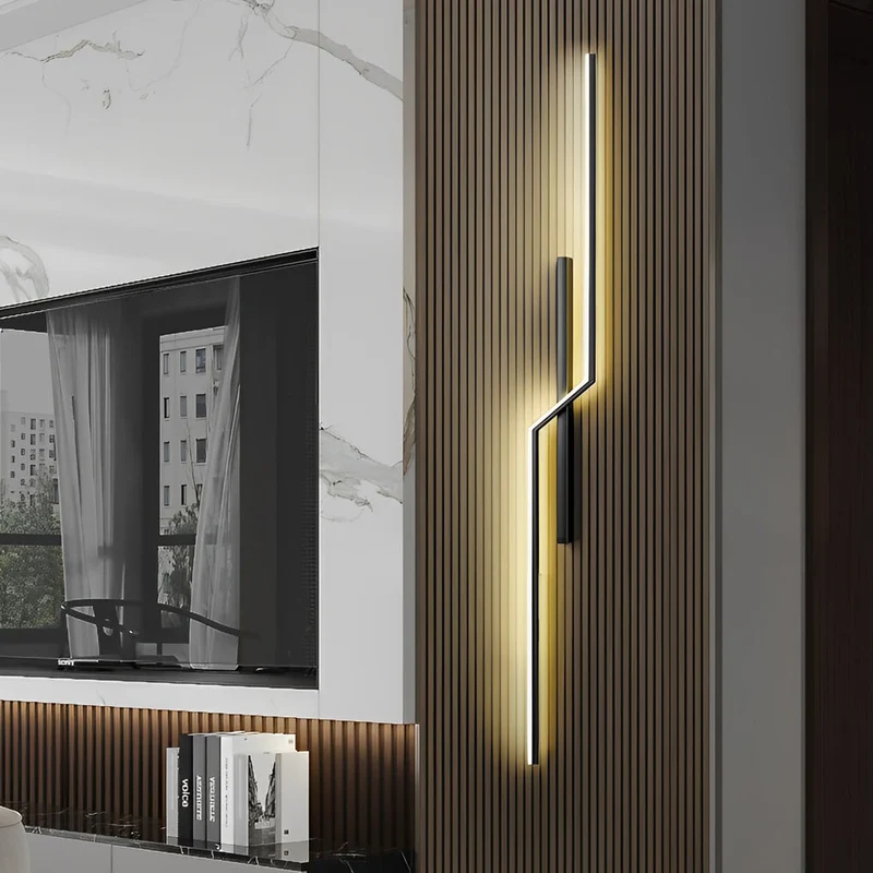 Skanto | Lines Kreative LED Moderne Minimalistische Wandlampe Dekorative Wandleuchten Beleuchtung