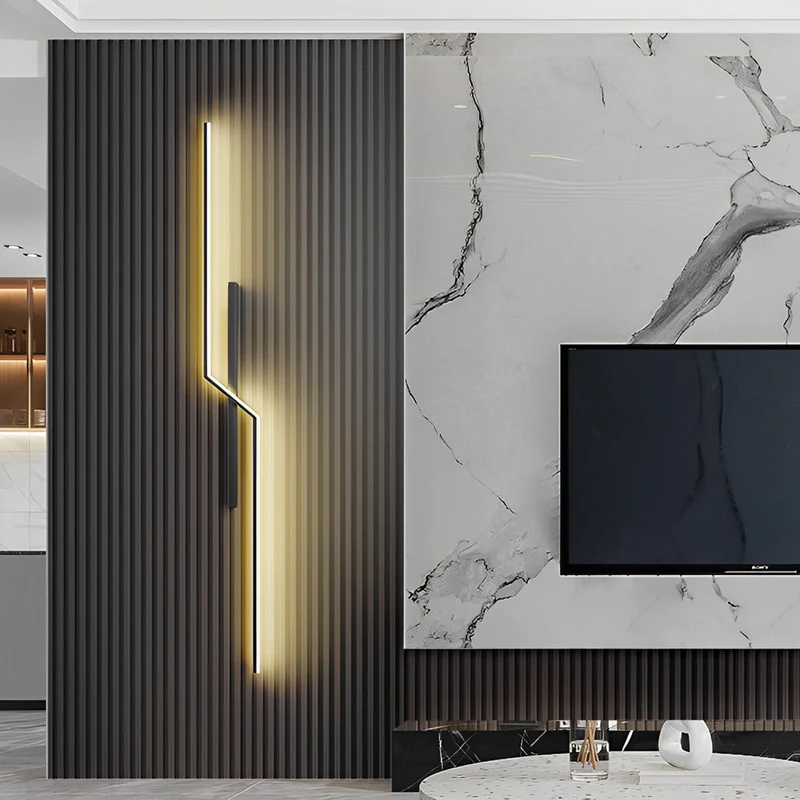 Skanto | Lines Kreative LED Moderne Minimalistische Wandlampe Dekorative Wandleuchten Beleuchtung