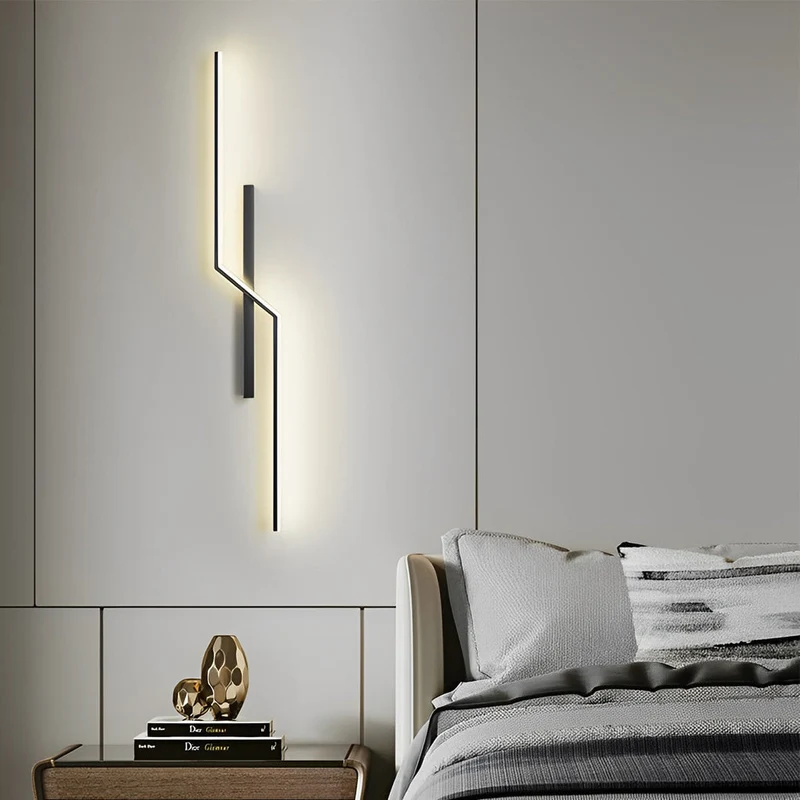 Skanto | Lines Kreative LED Moderne Minimalistische Wandlampe Dekorative Wandleuchten Beleuchtung