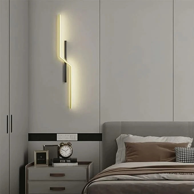 Skanto | Lines Kreative LED Moderne Minimalistische Wandlampe Dekorative Wandleuchten Beleuchtung