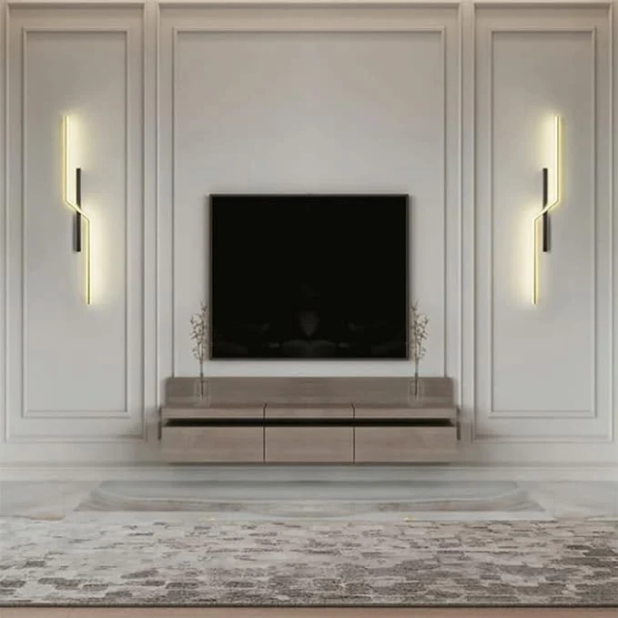 Skanto | Lines Kreative LED Moderne Minimalistische Wandlampe Dekorative Wandleuchten Beleuchtung