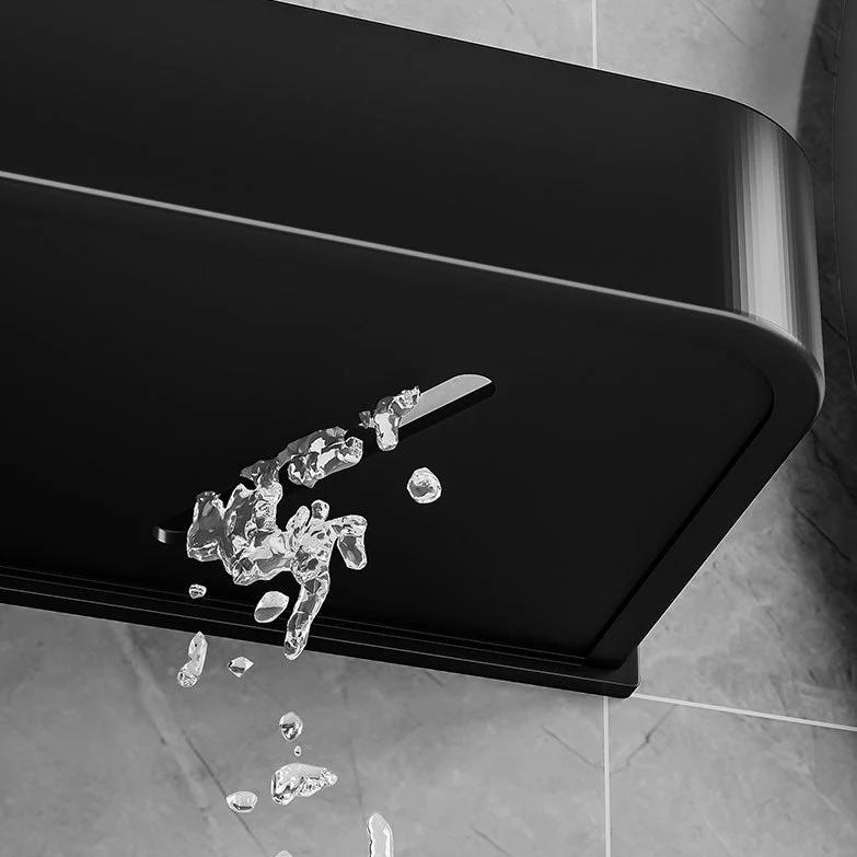 Zeitgenössisches Badezimmer Zubehör Hardware Set Aluminium Badezimmerregal
