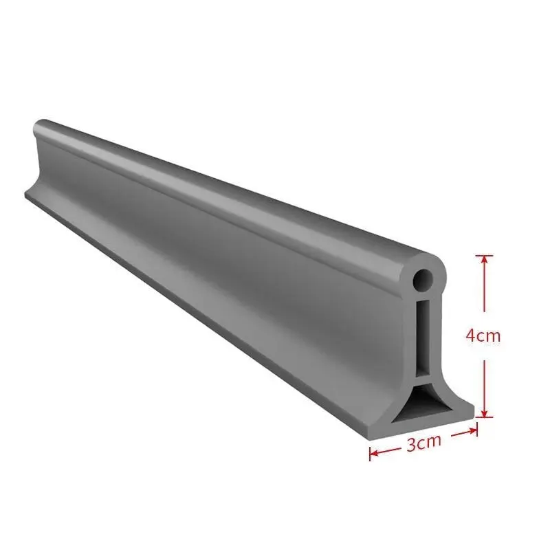 Flexibler Silikon Duschschutz