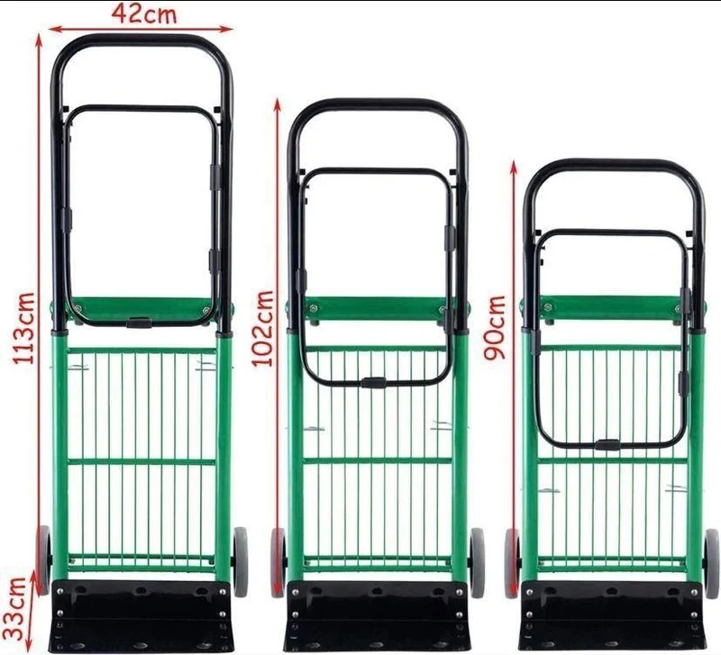 2in1 Sackkarre Transportkarre klappbar Handwagen 90kg