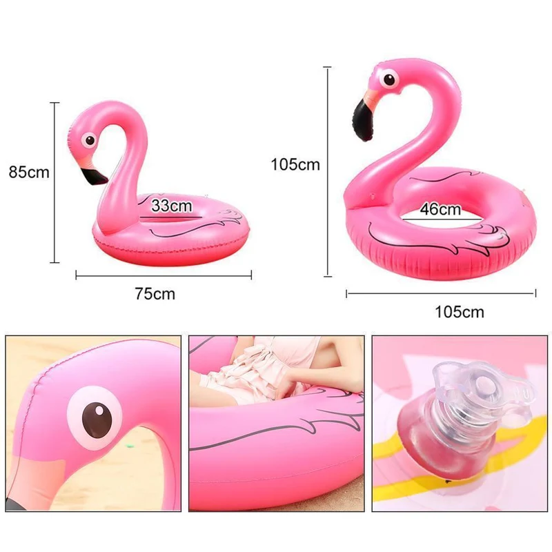Skanto | Aufblasbarer Flamingo Pool Float