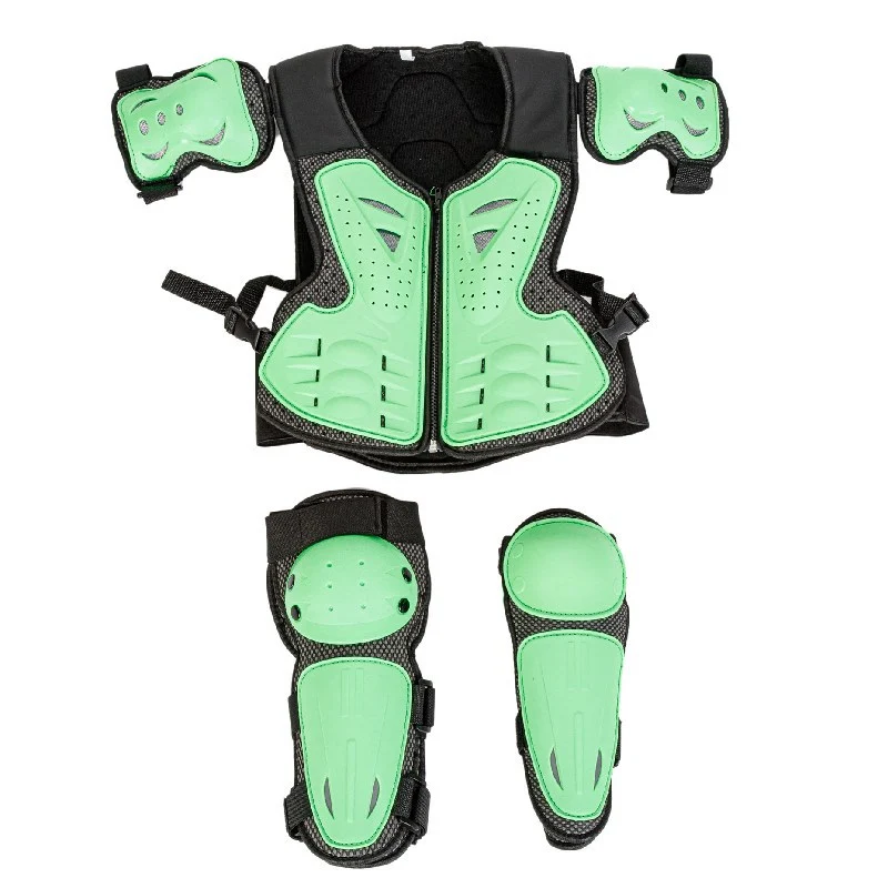 Karnz Protektoren-Set – Brustpanzer, Ellenbogen- und Knieschützer
