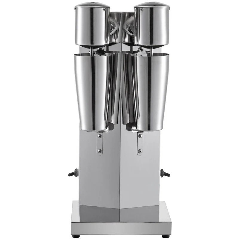 Milchshake Mixer Doppelkopf Edelstahl