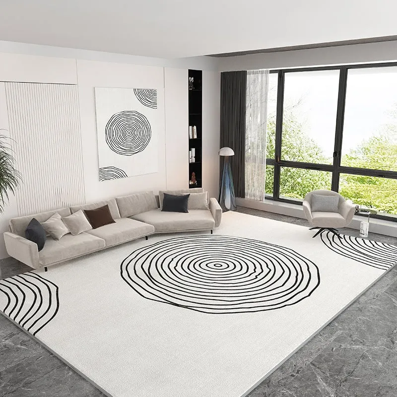 Abstraktes Design Teppich