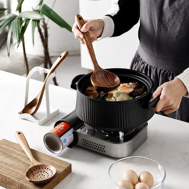 NordTeak 7-teiliges Küchenhelfer-Set – hochwertige Teakholz-Küchenhelfer für stilvolles und vielseitiges Kochen