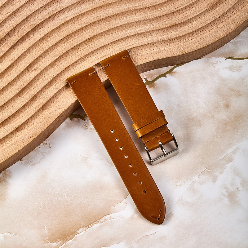 Vintage Uhrenarmband aus Rindsleder