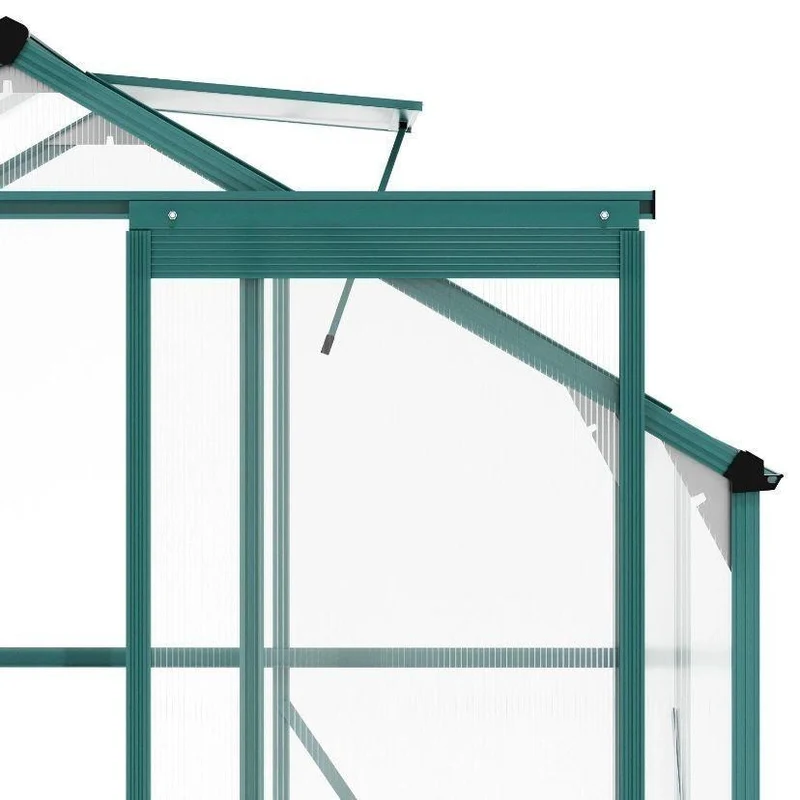 Aluminium Gewächshaus Gartenhaus Polycarbonat Garten