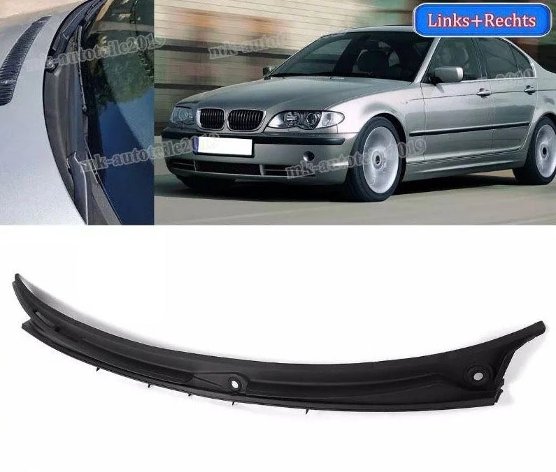 Windlauf Abdeckung BMW 3er E46 Spritzschutz Blende vorne