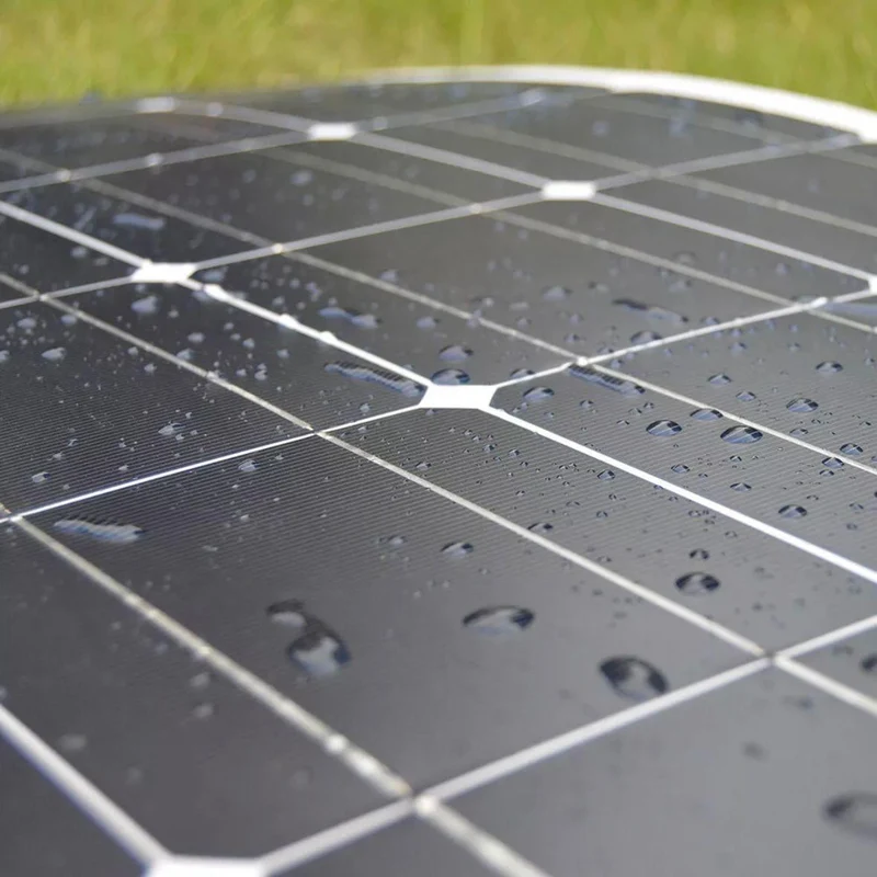 4×100W Flexibles Solarpanel Set 400W 12V ultradünn