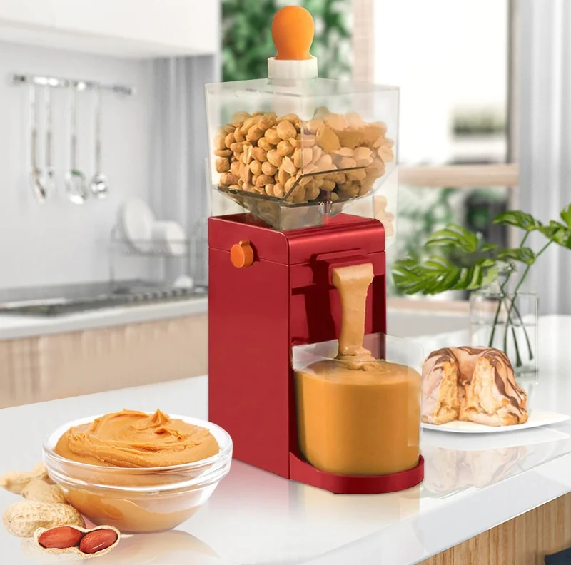 You will go nuts for this electric peanut butter maker