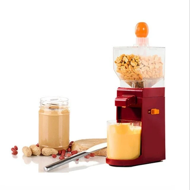 You will go nuts for this electric peanut butter maker