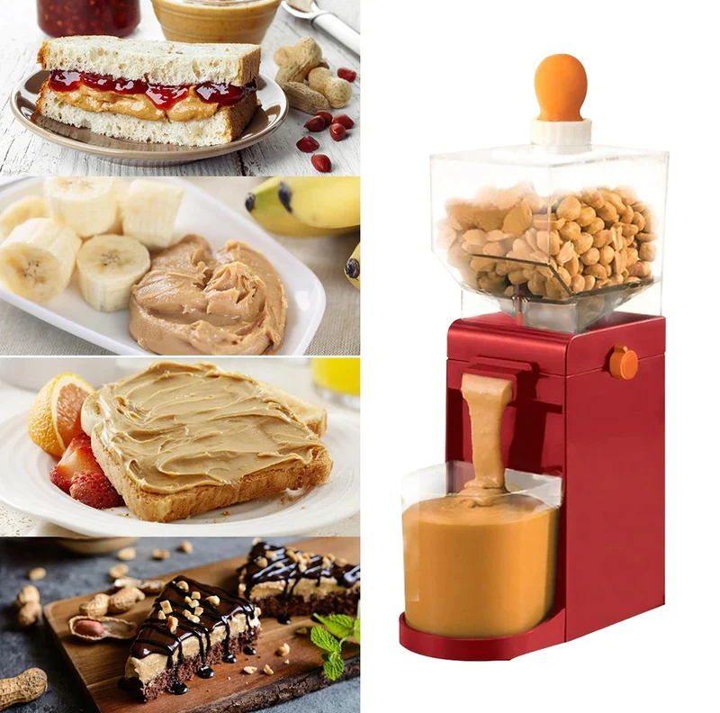You will go nuts for this electric peanut butter maker
