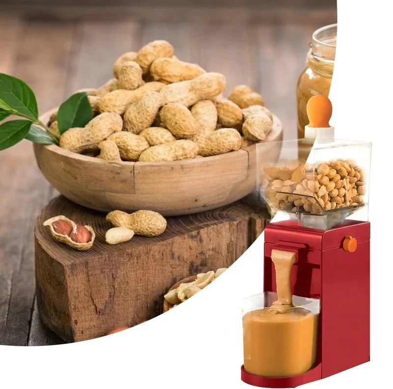 You will go nuts for this electric peanut butter maker