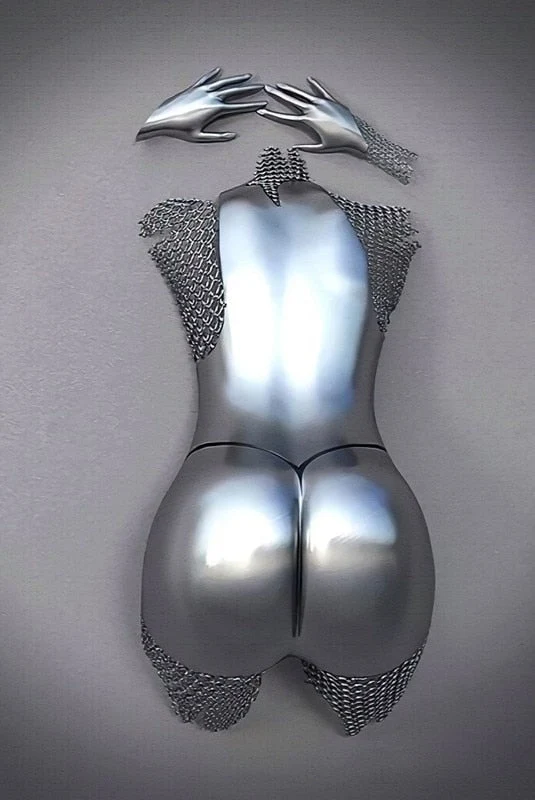 Skanto | Metallfiguren Statuen Abstraktes Leinwandgemälde Paar Wandkunst Liebes-Skulptur Poster Druck Wohnkultur Wohnzimmer Geschenke