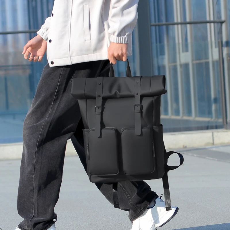 Roll-Top Wasserdichte Urbane Rucksack Karnz