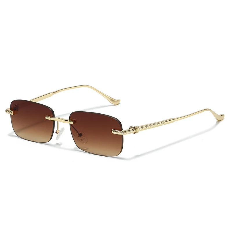Vintage-inspirierte quadratische Sonnenbrille Karnz