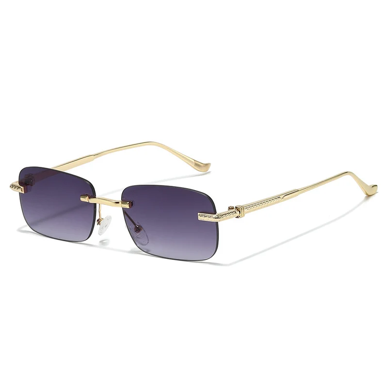Vintage-inspirierte quadratische Sonnenbrille Karnz