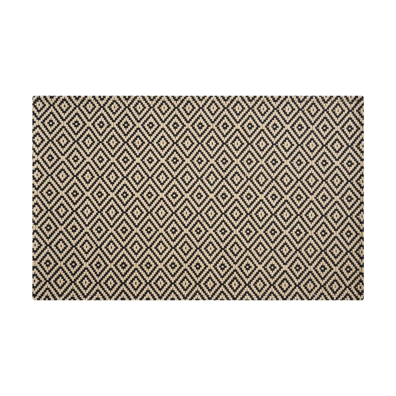 Geometrisches Muster Dekorativer Teppich