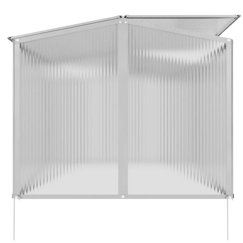 Mini Gewächshaus Frühbeet Aluminium Polycarbonat Balkon Garten