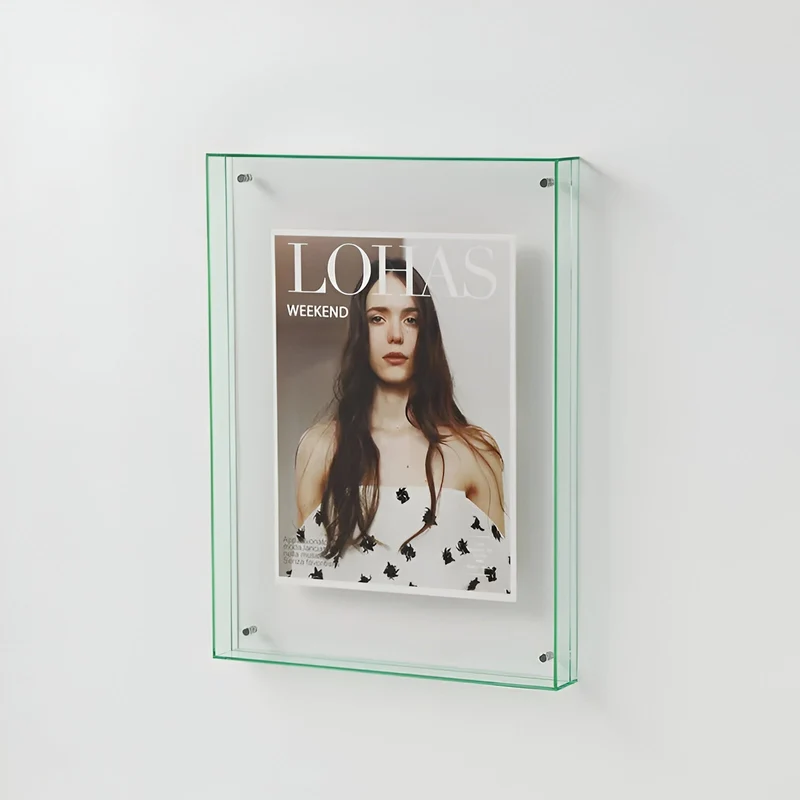 Skanto | Farbiger transparenter Acrylrahmen für moderne Displays