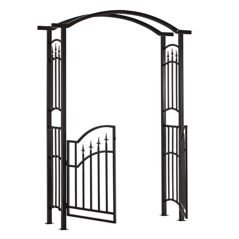 Rosenbogen Tor Metall Rankhilfe Gartenbogen Stecksystem