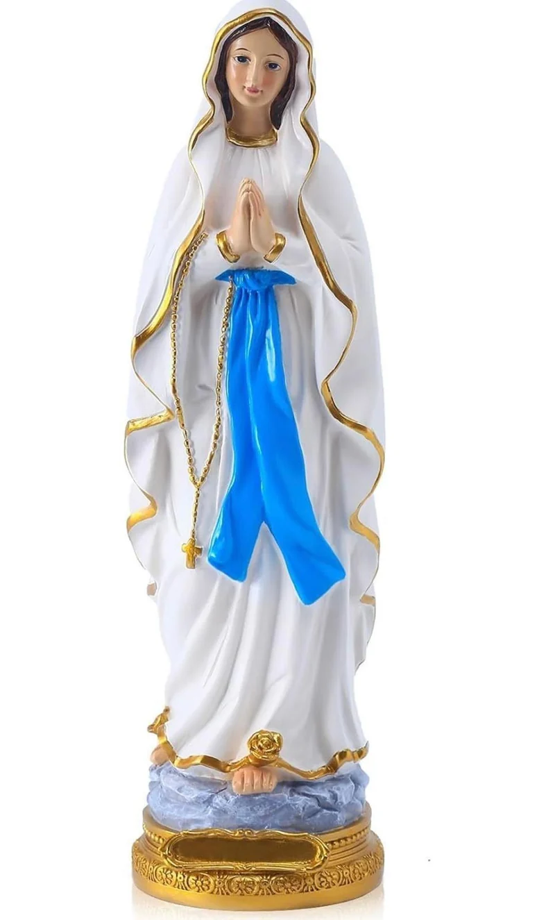 Jungfrau Maria Statue Deko Figur Kunstharz