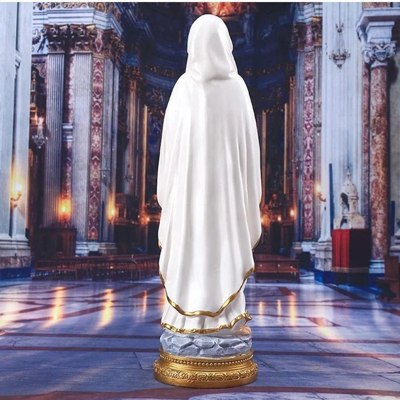 Jungfrau Maria Statue Deko Figur Kunstharz