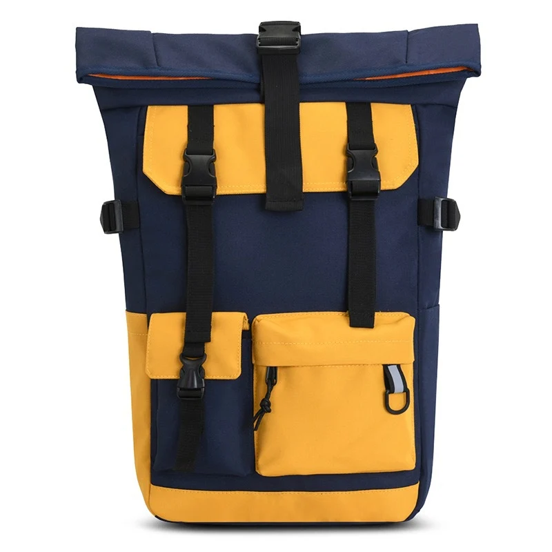 Moderner Rolltop-Rucksack mit Multifunktionalen Außentaschen Karnz