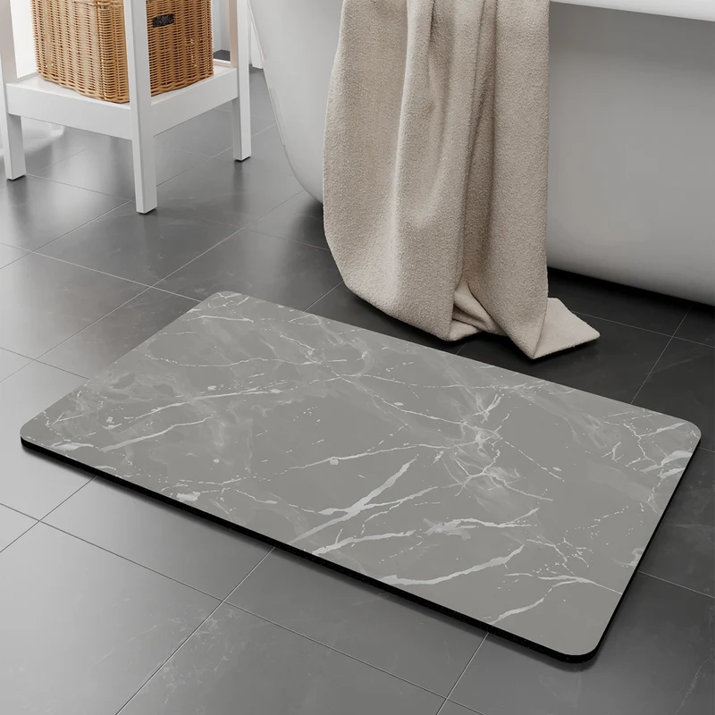 Elegante Marmor Design Badematte