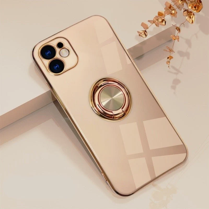 Skanto | iPhone Hülle mit Metall-Standring