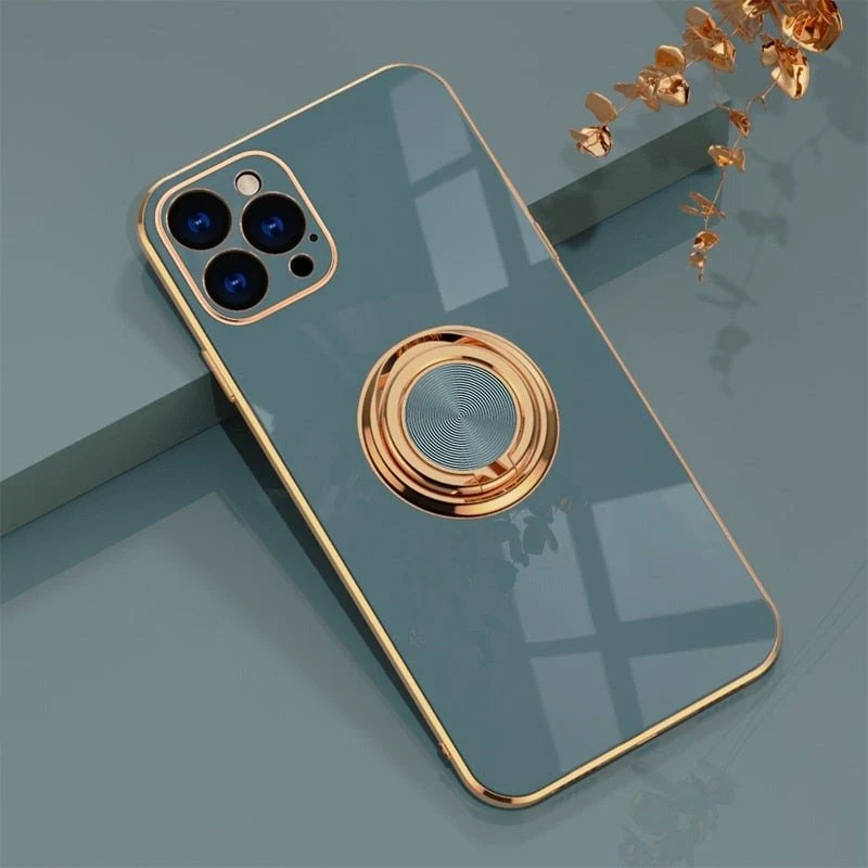 Skanto | iPhone Hülle mit Metall-Standring