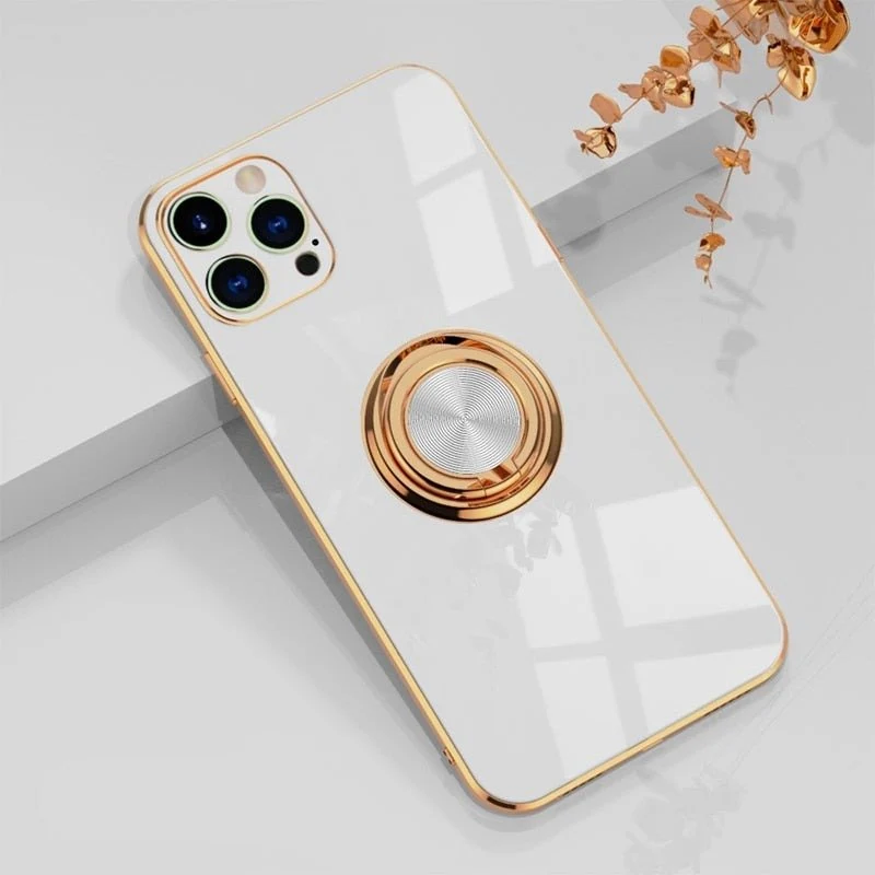 Skanto | iPhone Hülle mit Metall-Standring